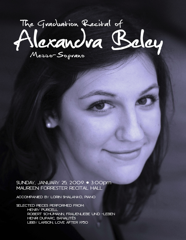 Alexandra's Recital