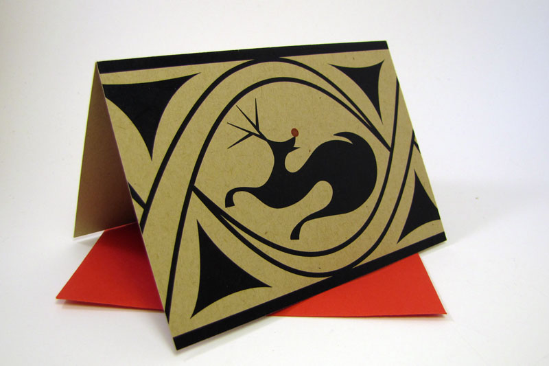 Trypillian Rudolph Card